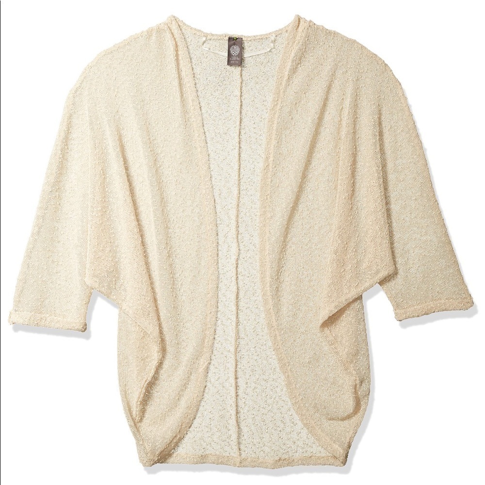 Vince Camuto Woman’s Taupe Knit Shawl